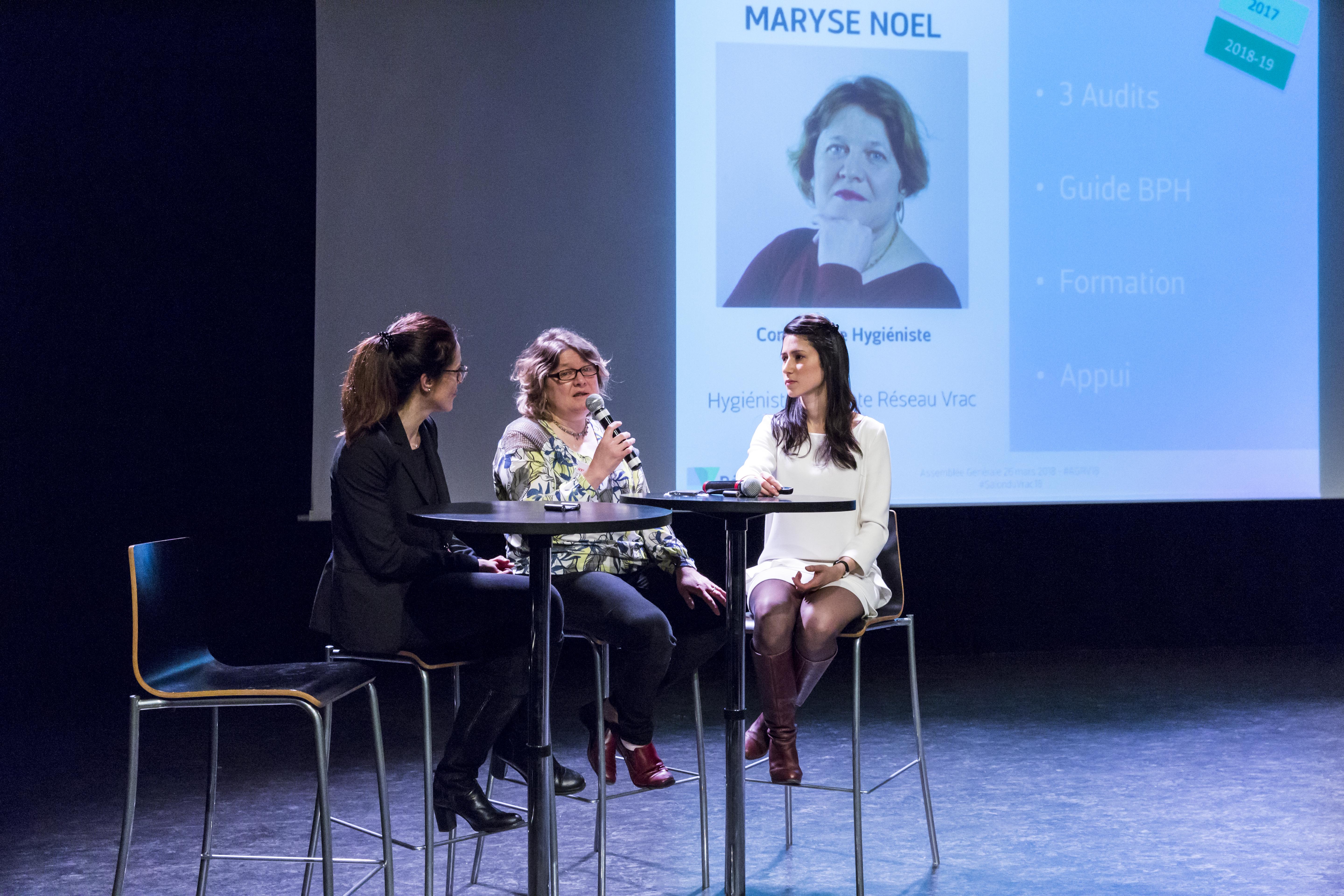 Intervention de Lucia et Maryse